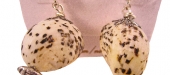 Beach shell earrings
