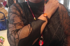 Customer wears Nikus Halloween Bracelet @ NASA 2016
