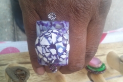 Nikus Mother-of-Pearl Adjustable Ring Nikus Mother-of-Pearl Adjustable Ring