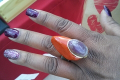 Customer & Agate / Amethyst Ring Customer & Agate / Amethyst Ring